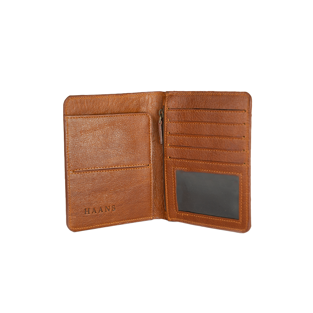 A Leather Passport Holder