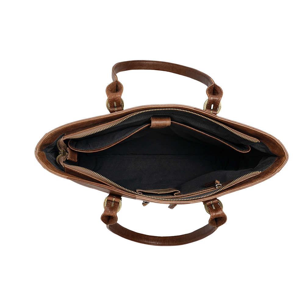 Julia leather handbag