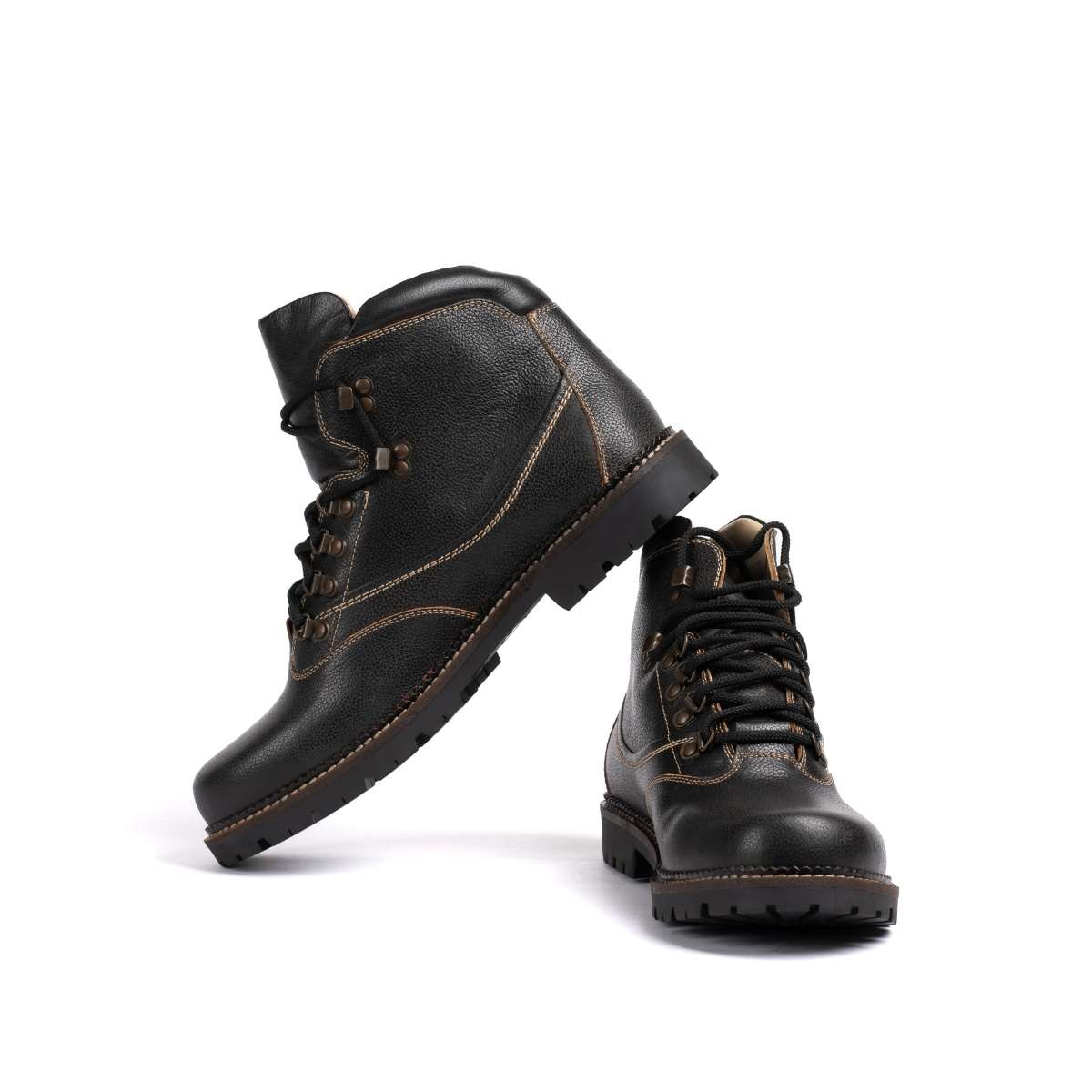Brogan Leather Ankle Boot