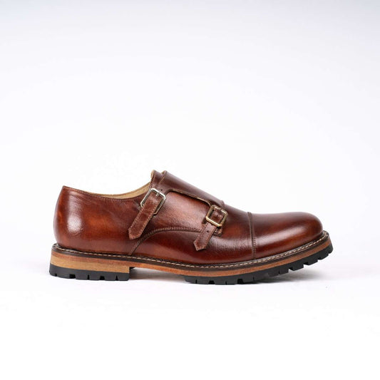 Antik Brown Leather Dress Shoes