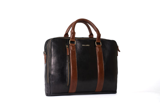Workbag Atlier - Black/Dusky Brown