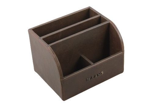 Buff Leather Card Holder