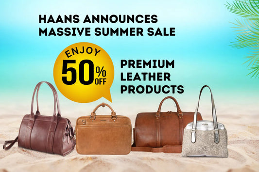 Haans Announces Massive Summer Sale – Enjoy 50% Off on Premium Leather Products
