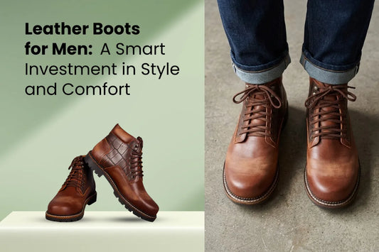 Leather Boots for Men: A Smart Investment in Style and Comfort