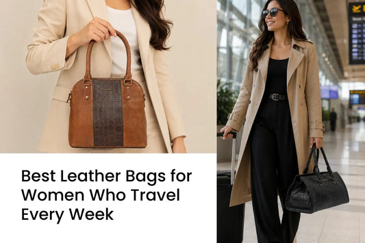 Best Leather Bags for Women Who Travel Every Week