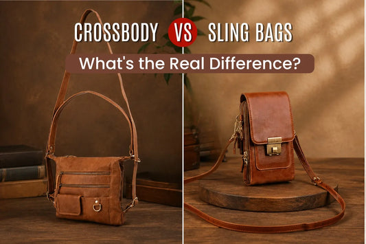 Crossbody vs. Sling Bags: What’s the Real Difference?