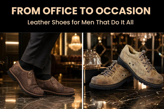 From Office to Occasion: Leather Shoes for Men That Do It All