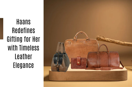 Haans Redefines Gifting for Her with Timeless Leather Elegance