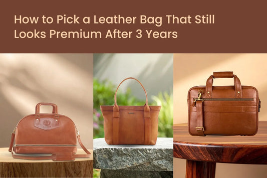 How to Pick a Leather Bag That Still Looks Premium After 3 Years