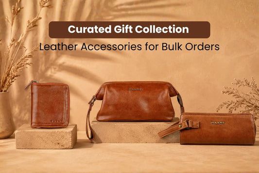 Curated Gift Collection: Leather Accessories for Bulk Orders