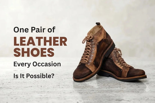 One Pair of Leather Shoes, Every Occasion: Is It Possible?