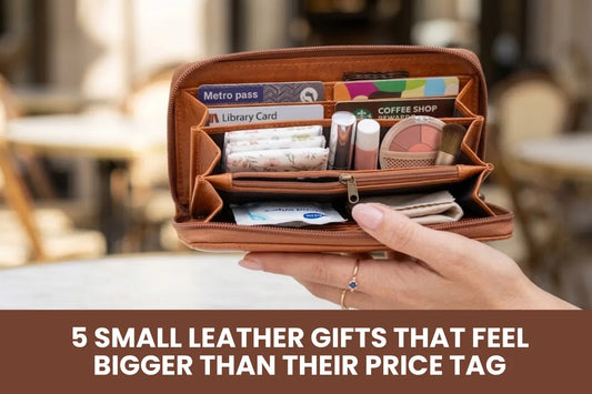 5 Small Leather Gifts That Feel Bigger Than Their Price Tag