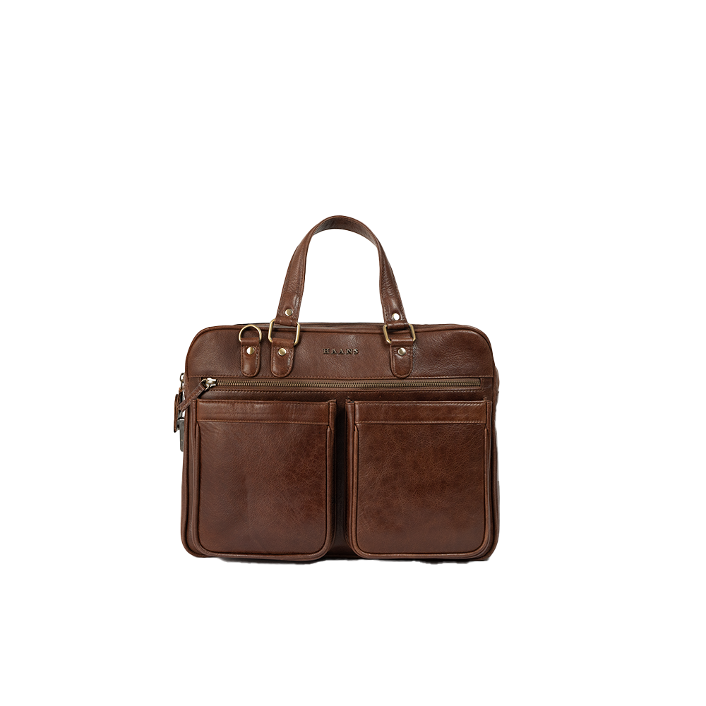 Vintage Leather Laptop Bag