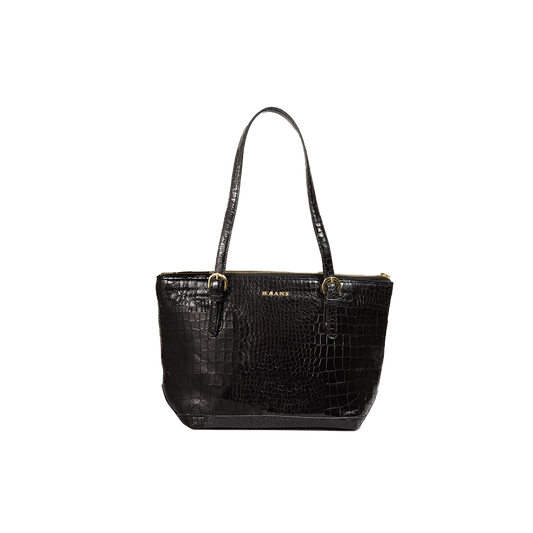 Sophisticated Black Leather Handbag