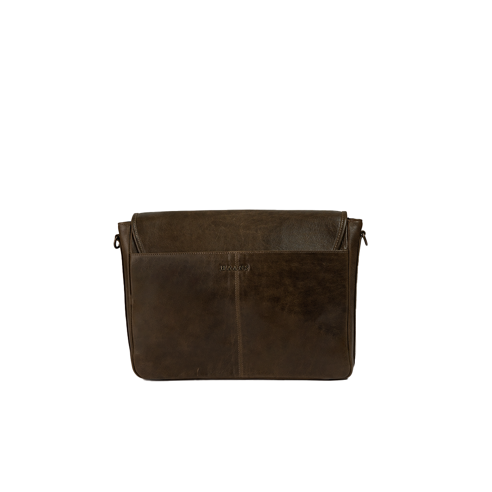 Luxe Leather Laptop Bag