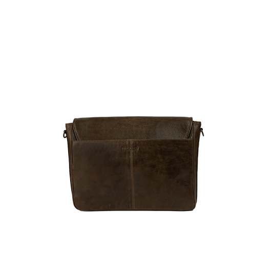 Luxe Leather Laptop Bag