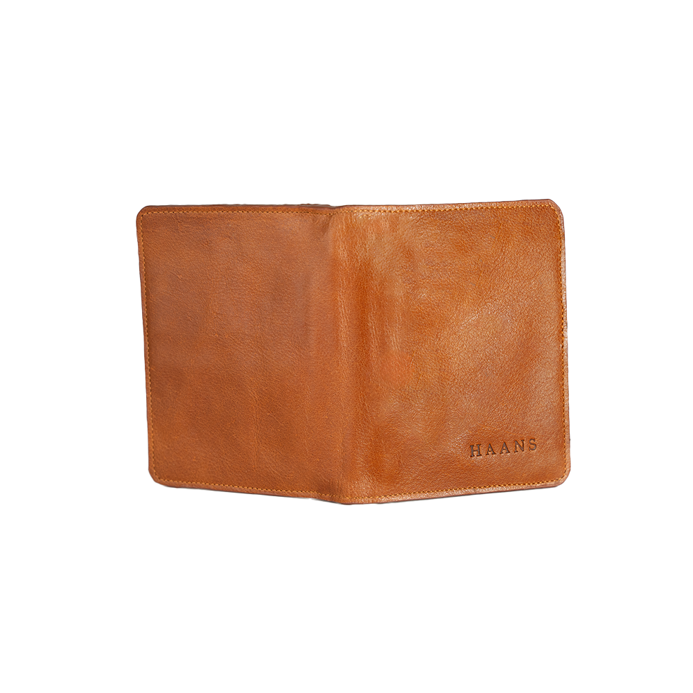 A Leather Passport Holder