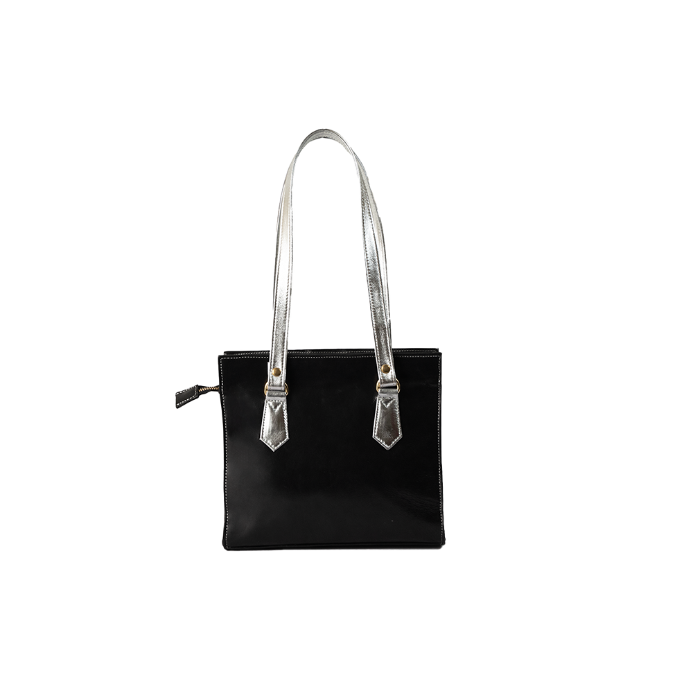 Retro Charm Leather Handbag