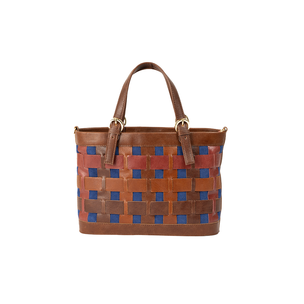 Mini Voyager Leather Tote