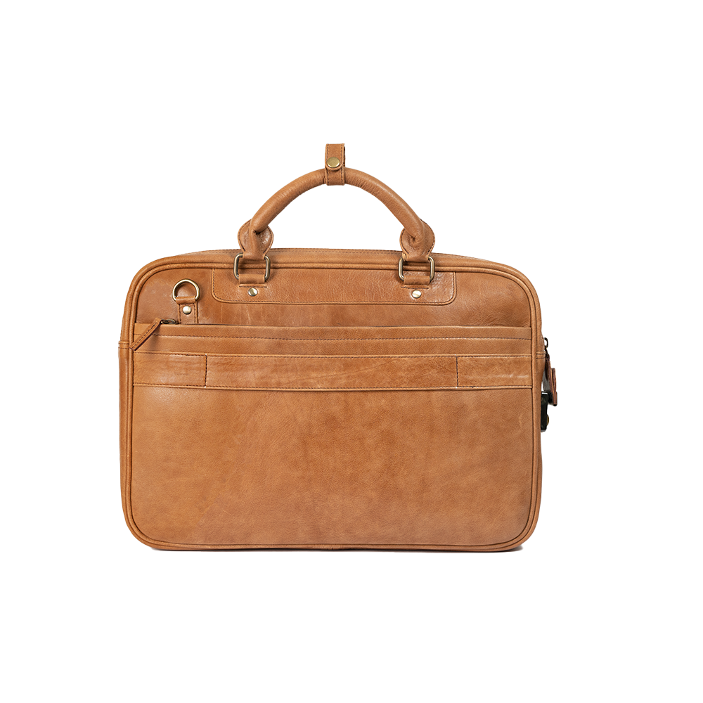 Crusader Leather Laptop Bag