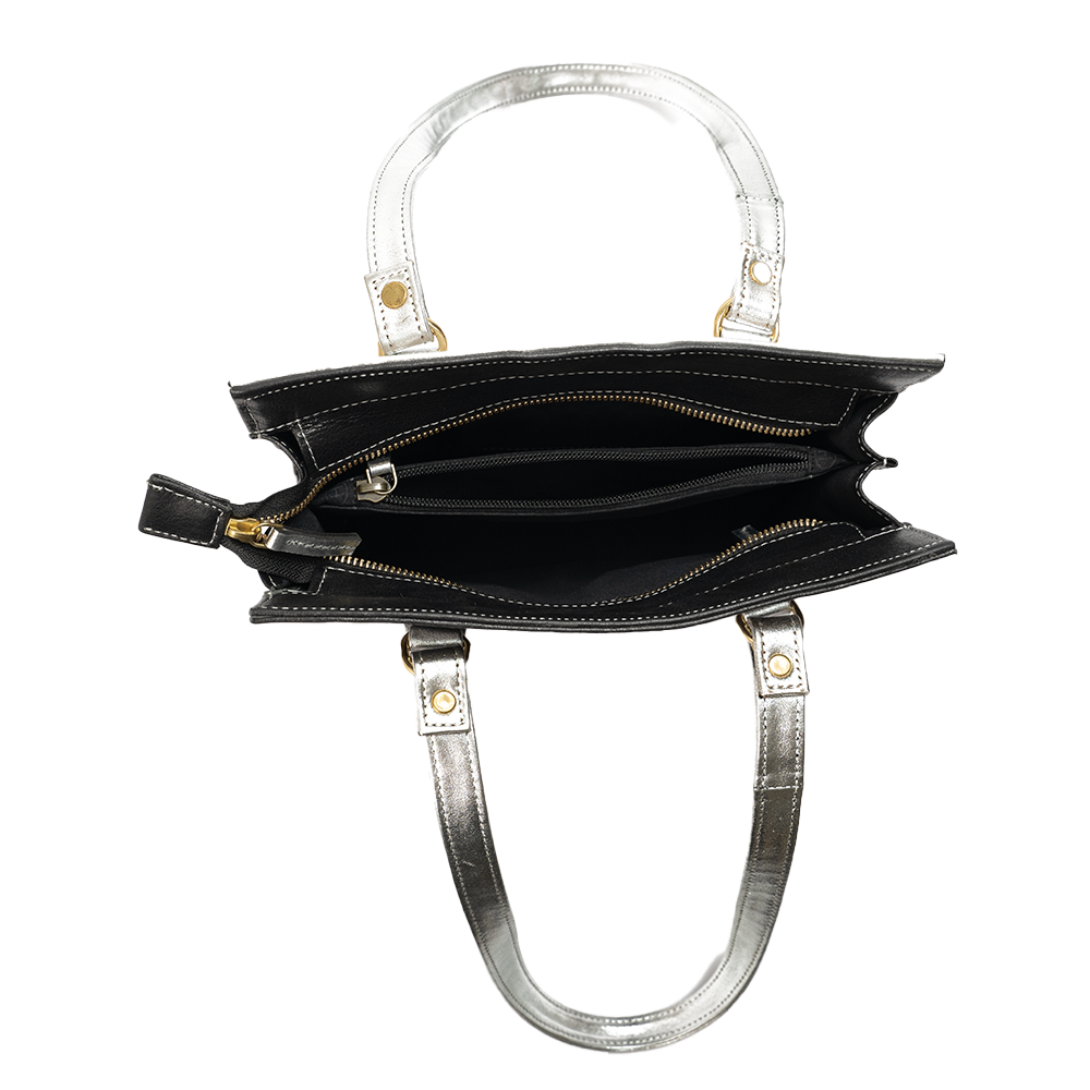 Retro Charm Leather Handbag