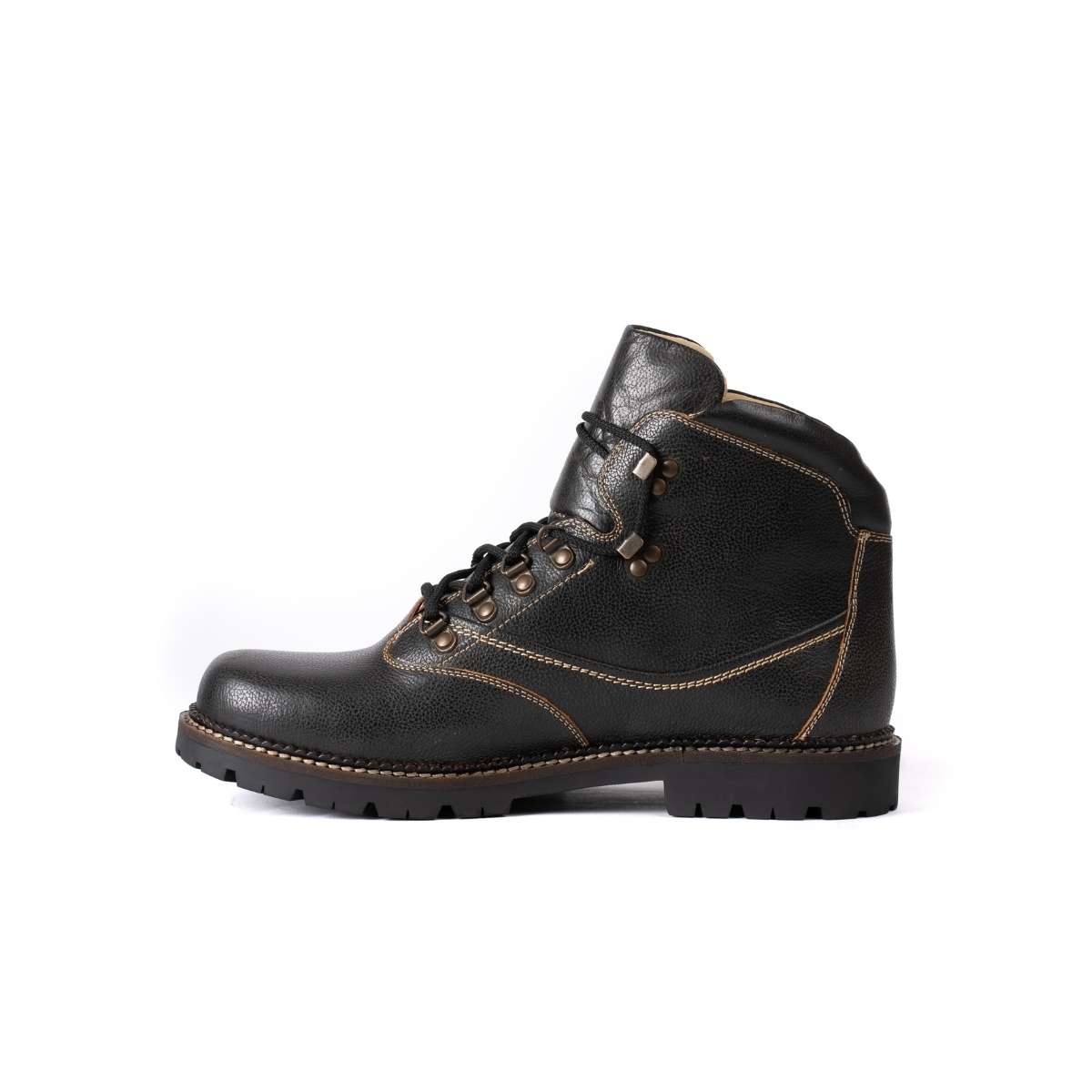 Brogan Leather Ankle Boot