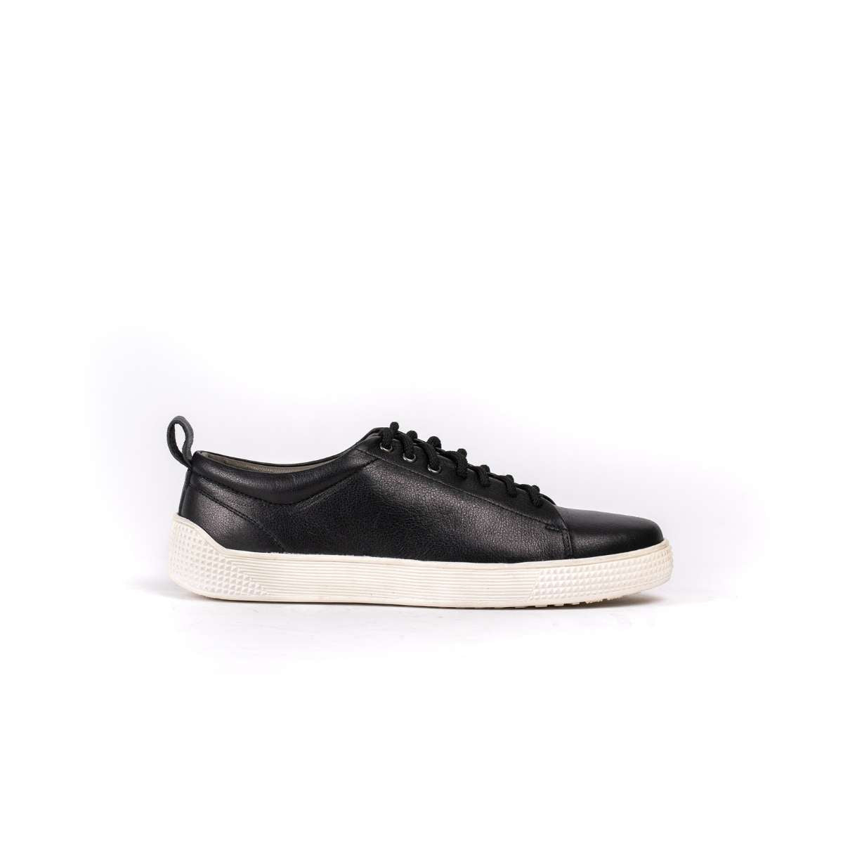 Leather Sneakers Black