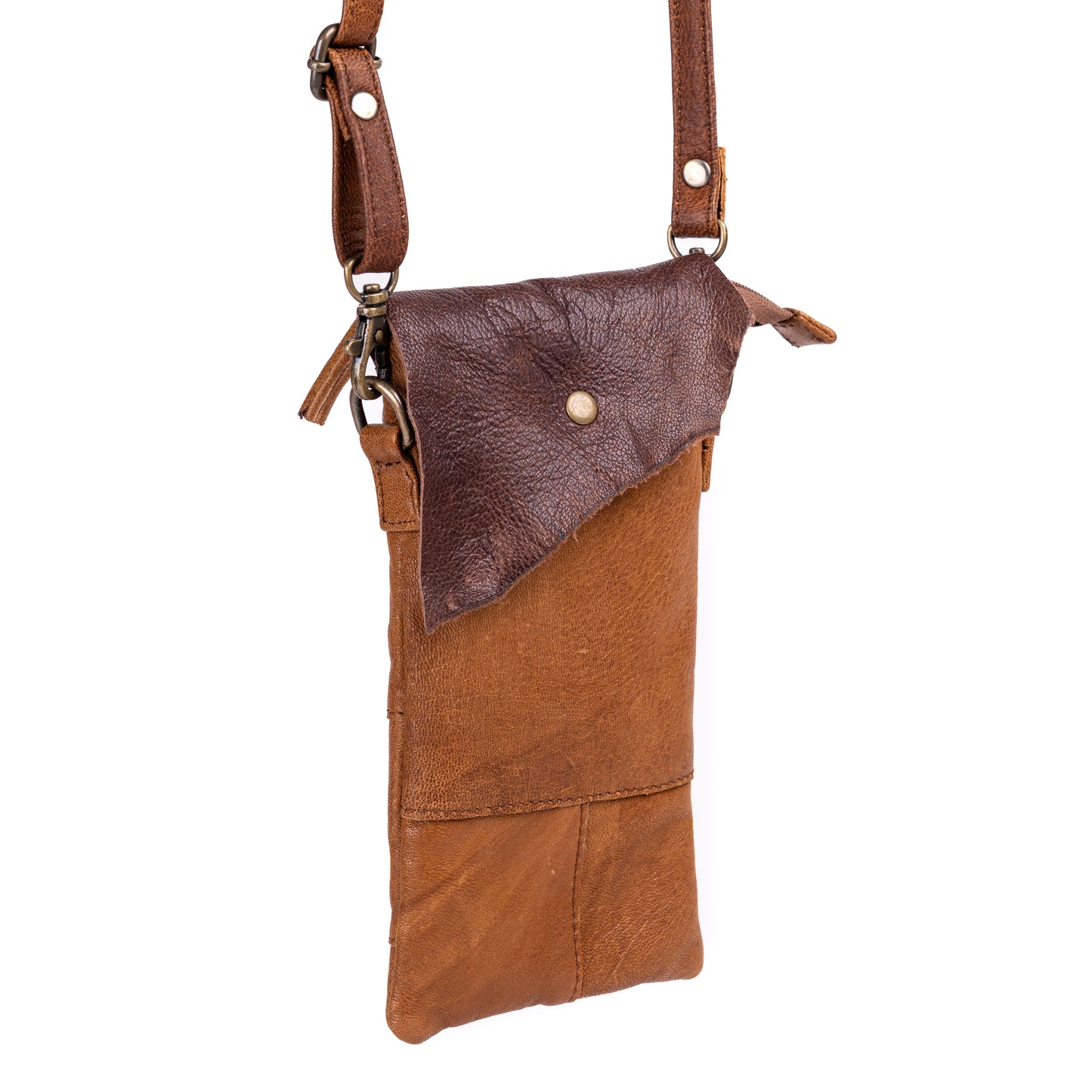 Upcycled Phone Crossbody Bag