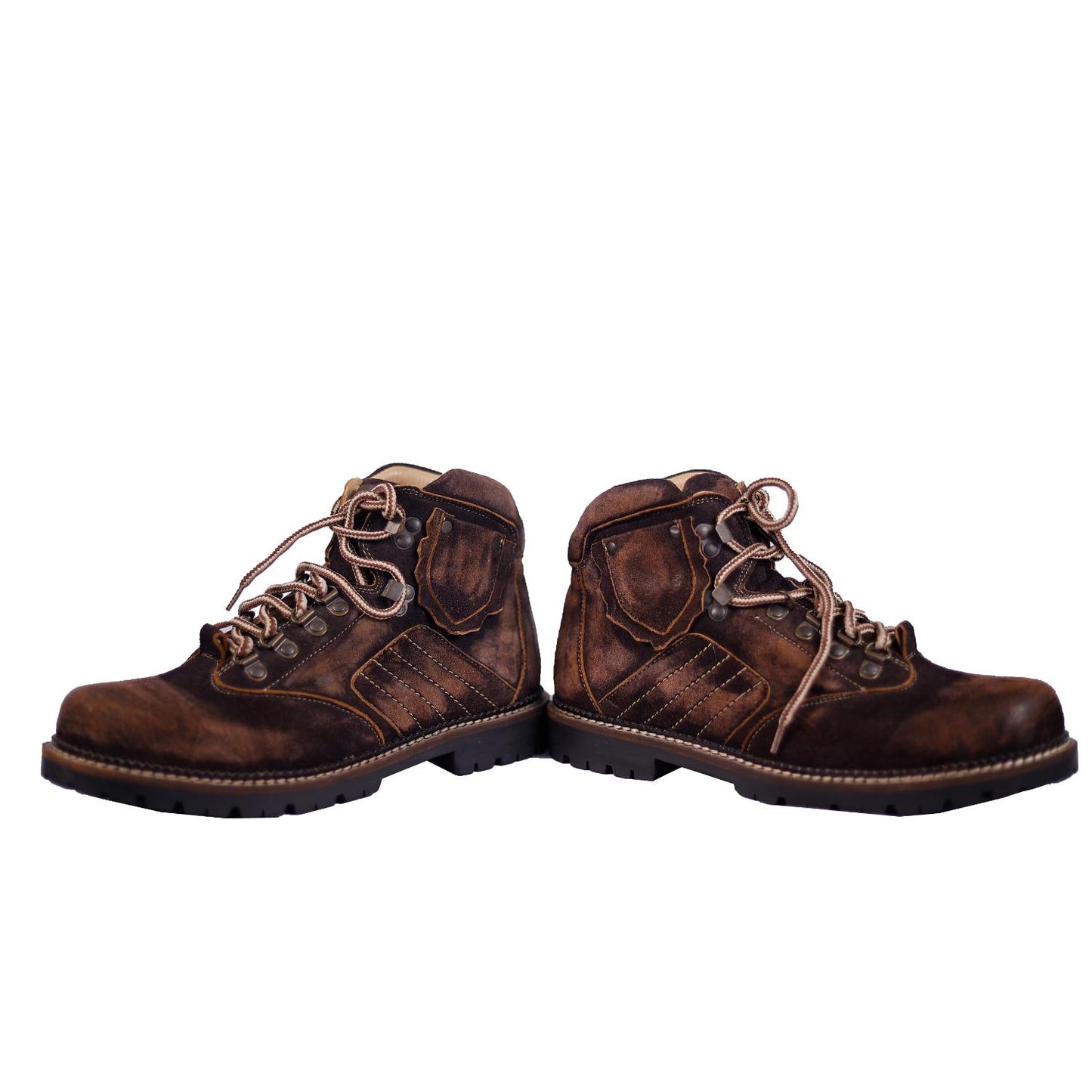 Brown Leather Boots - Ankle Length