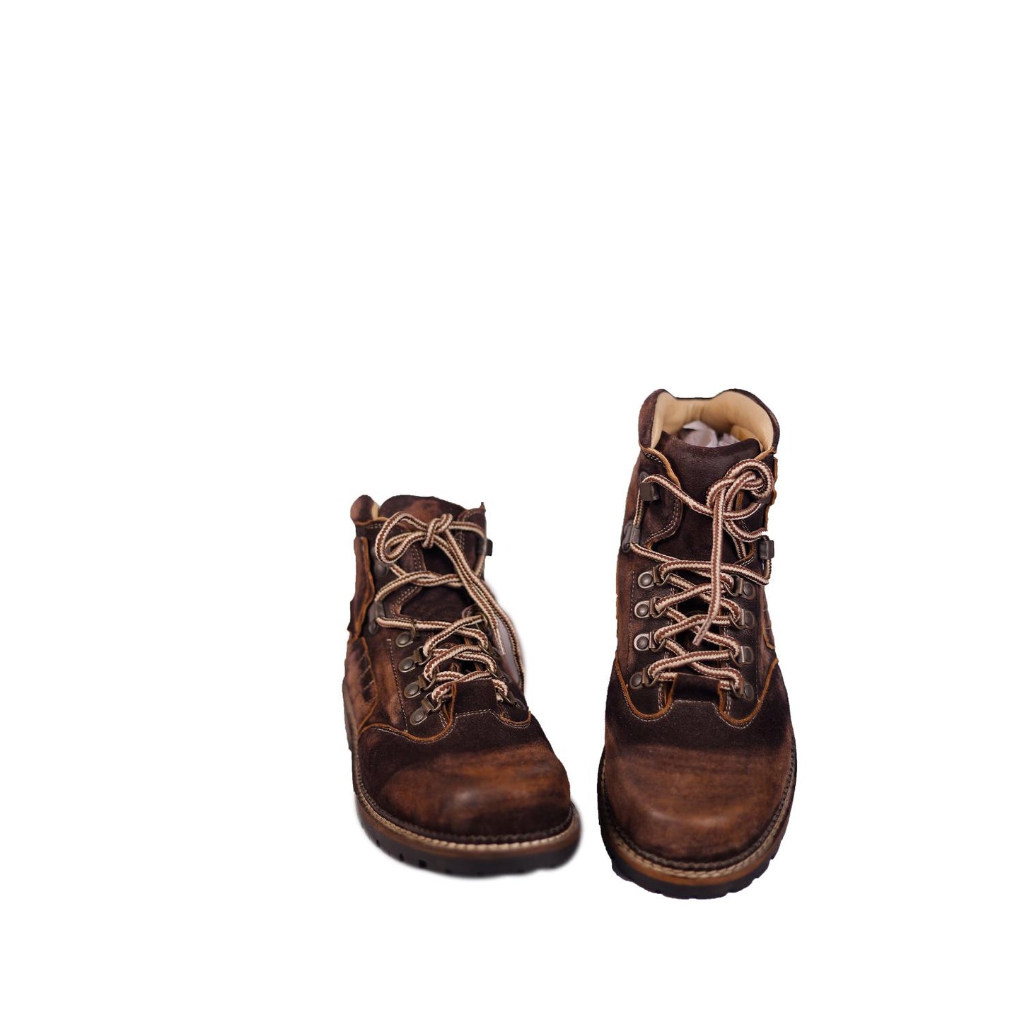 Brown Leather Boots - Ankle Length
