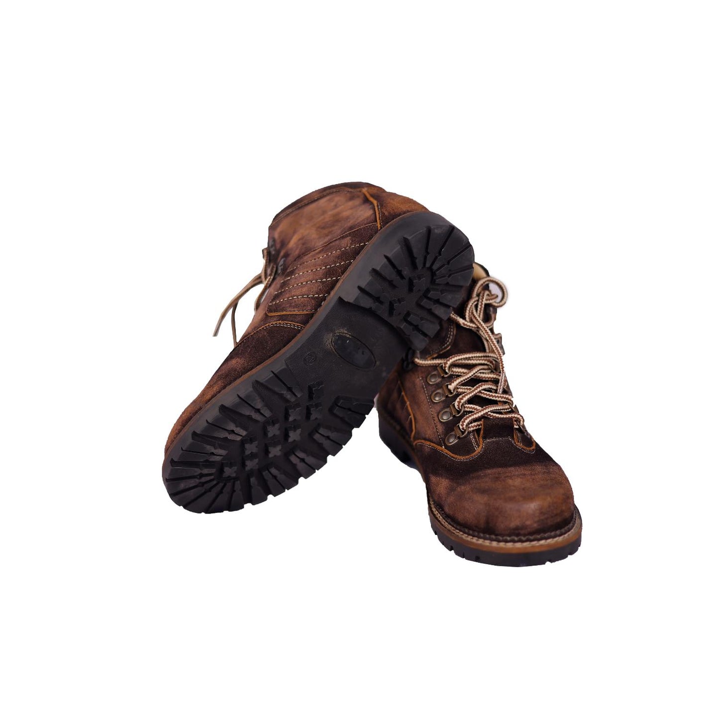 Brown Leather Boots - Ankle Length