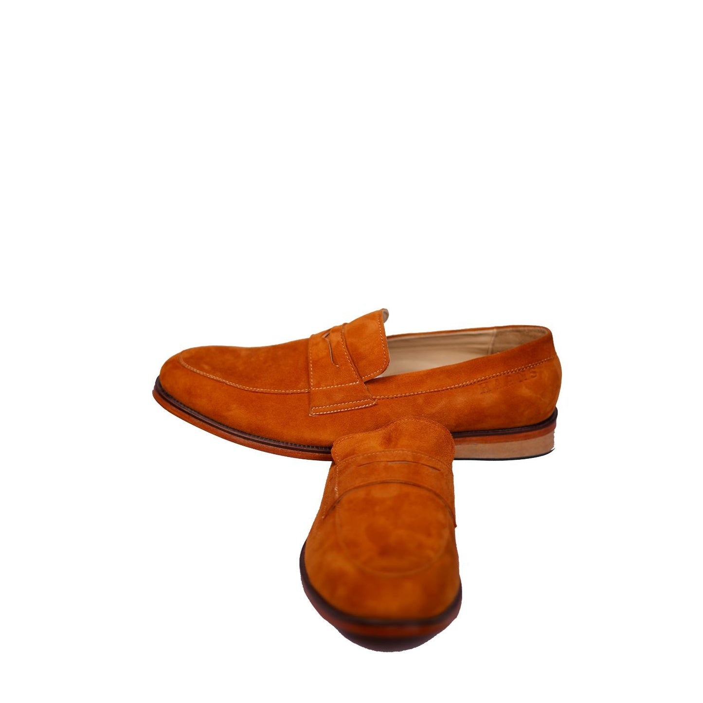 Genuine Tan Leather Shoes for Formal Wear