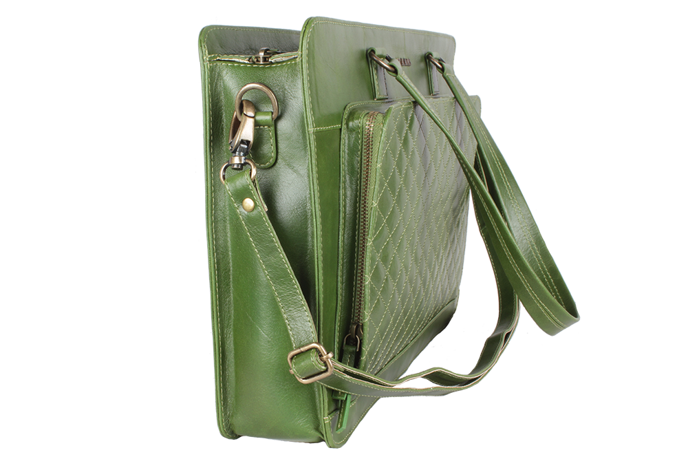 Forest Green Laptop Bag