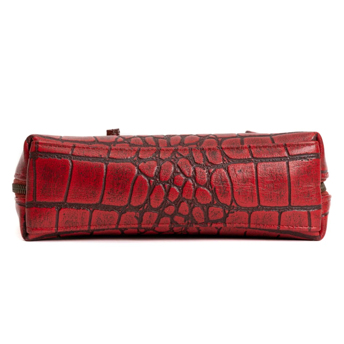Isabella Croco Red Mini Bag