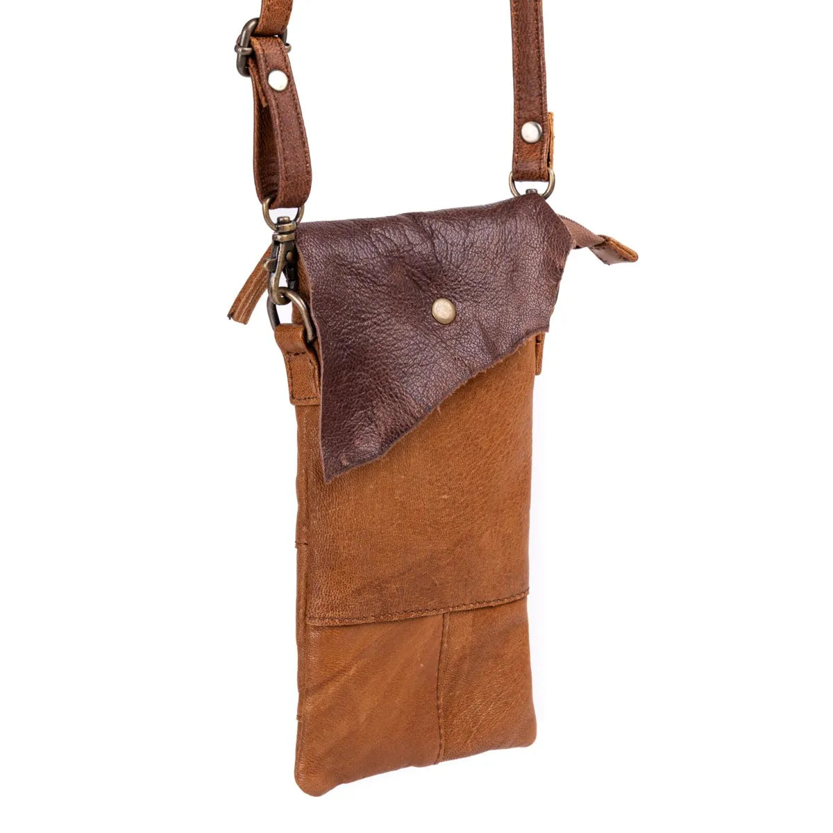 Upcycled Phone Crossbody Bag