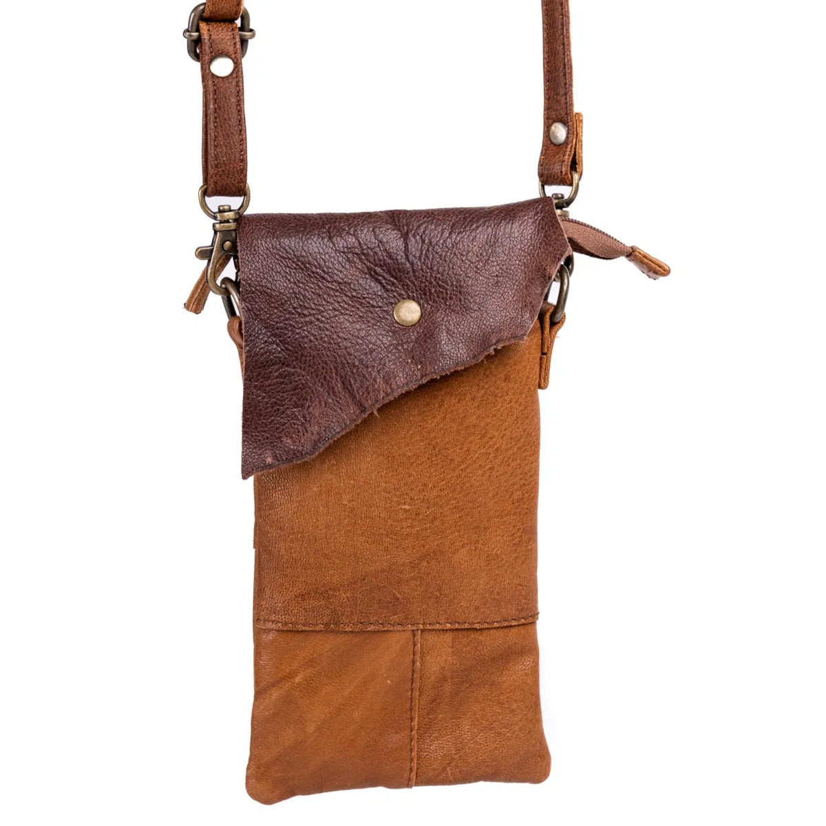 Upcycled Phone Crossbody Bag
