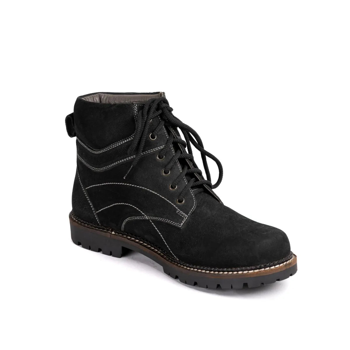 Men's lace-up Leather Ankle Boots