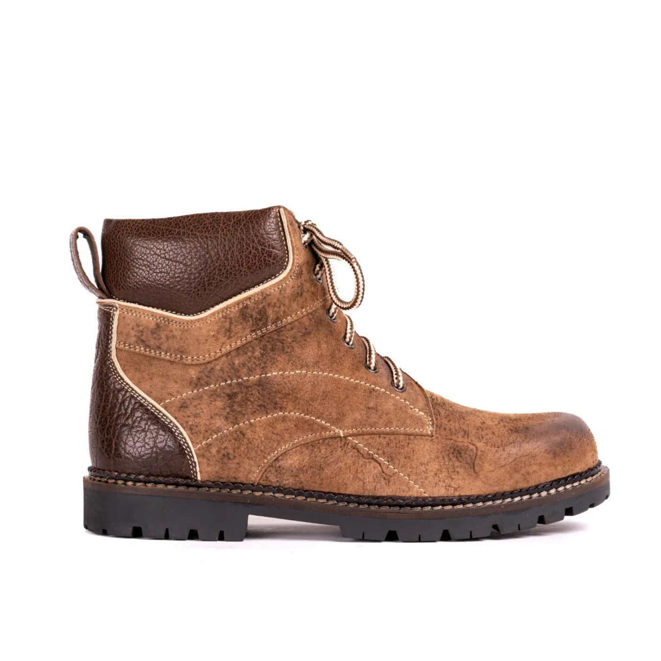Men's lace-up Leather Ankle Boots