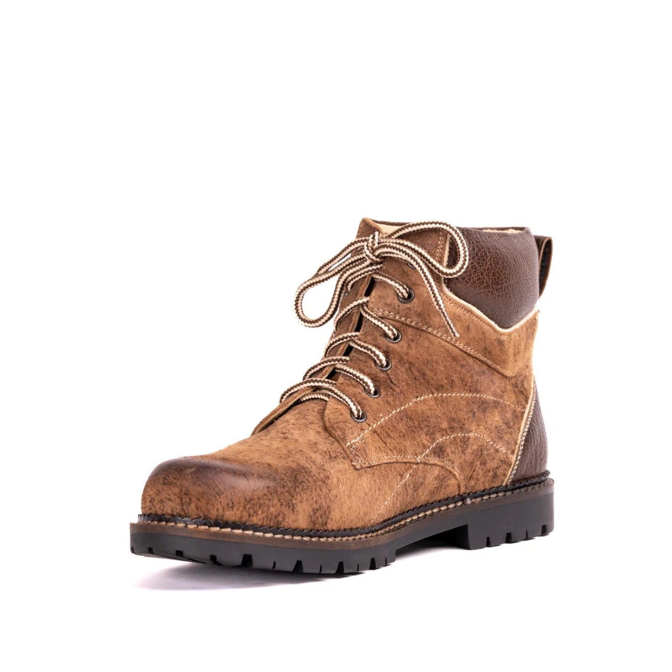 Men's lace-up Leather Ankle Boots