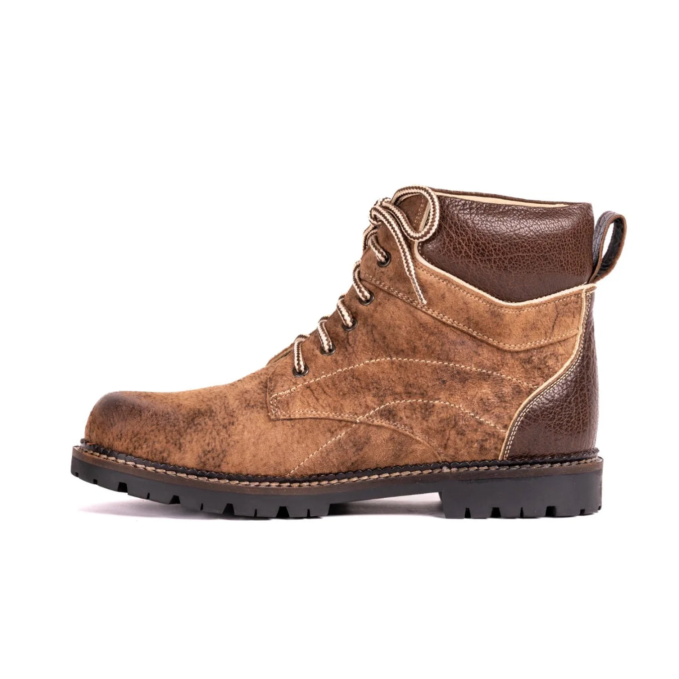 Men's lace-up Leather Ankle Boots