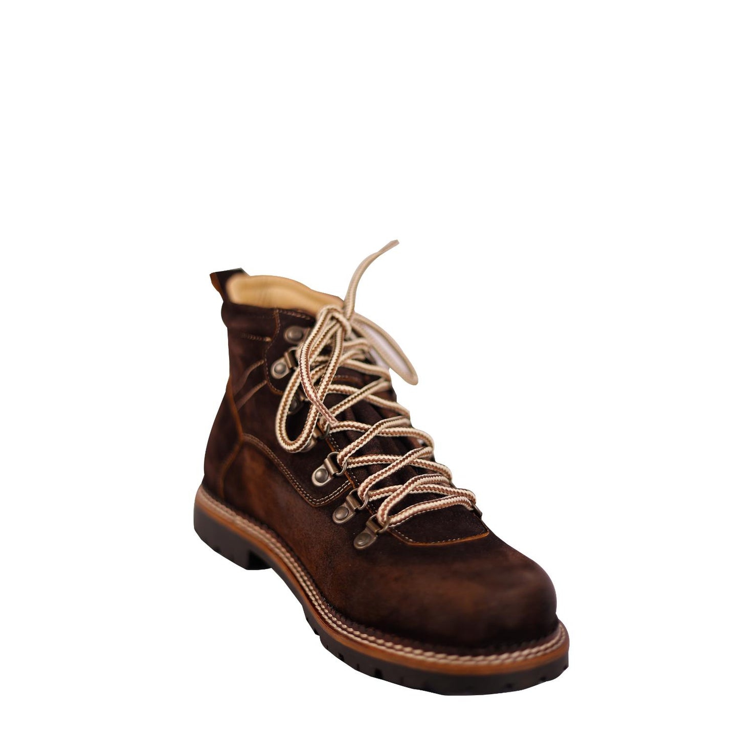Classic Genuine Leather Boot in Brown Colour