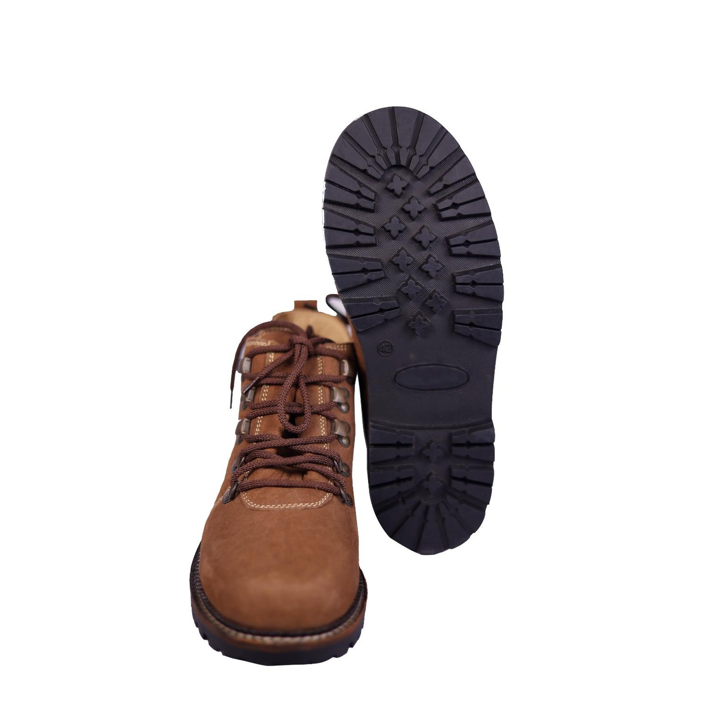 Pure Leather Boots in Classic Tan Brown Finish