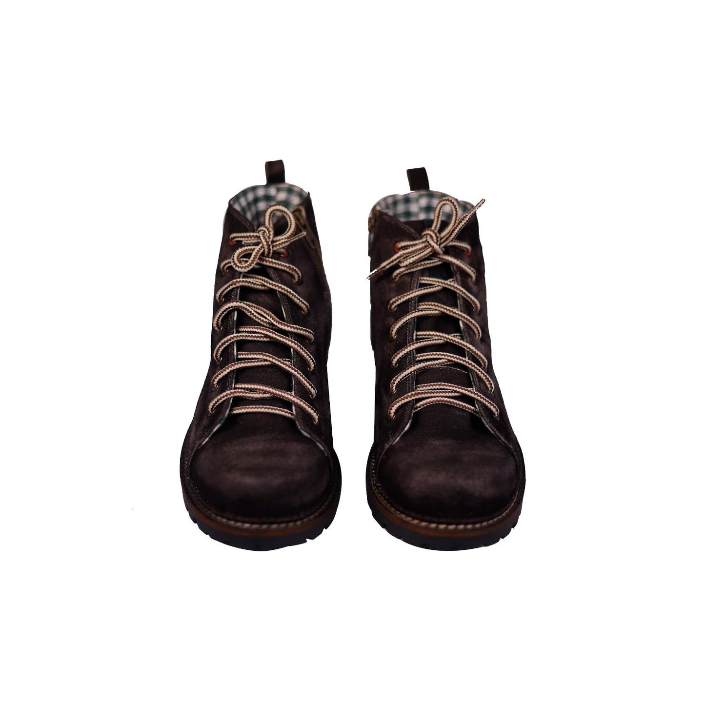 Rugged Dark Brown Boots in Leather