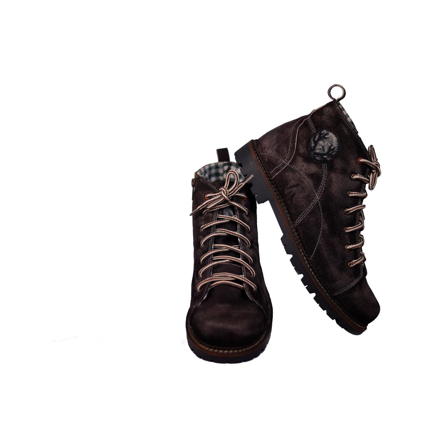 Leather Boot Smoke