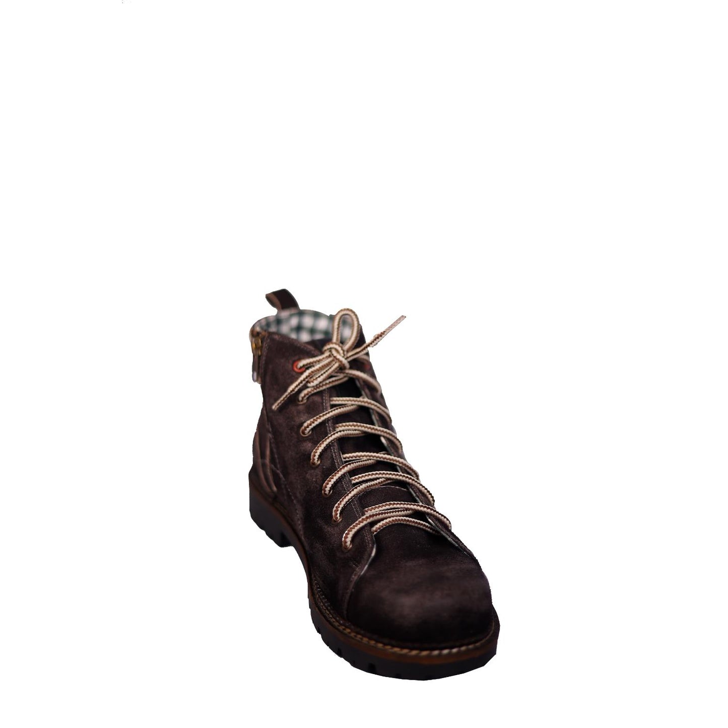 Rugged Dark Brown Boots in Leather