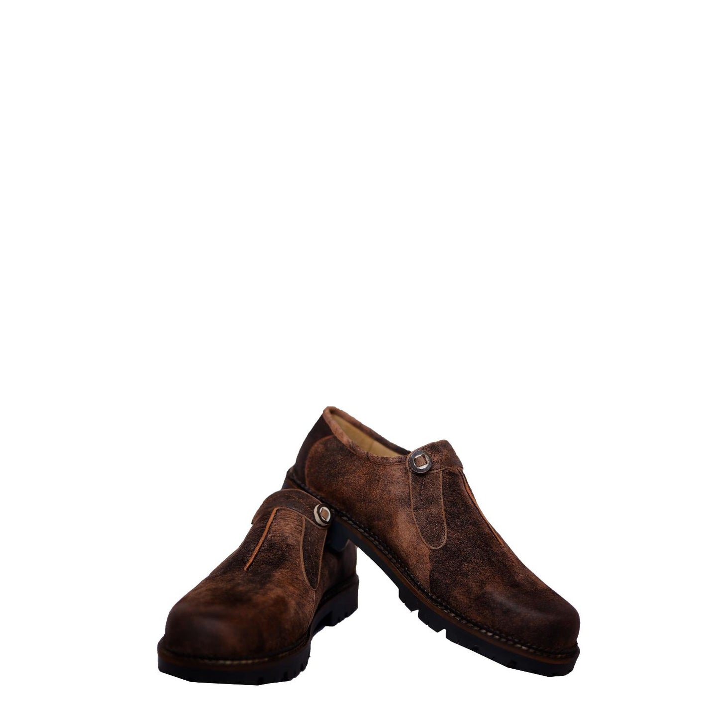 Premium Brown Leather Casual Sneakers