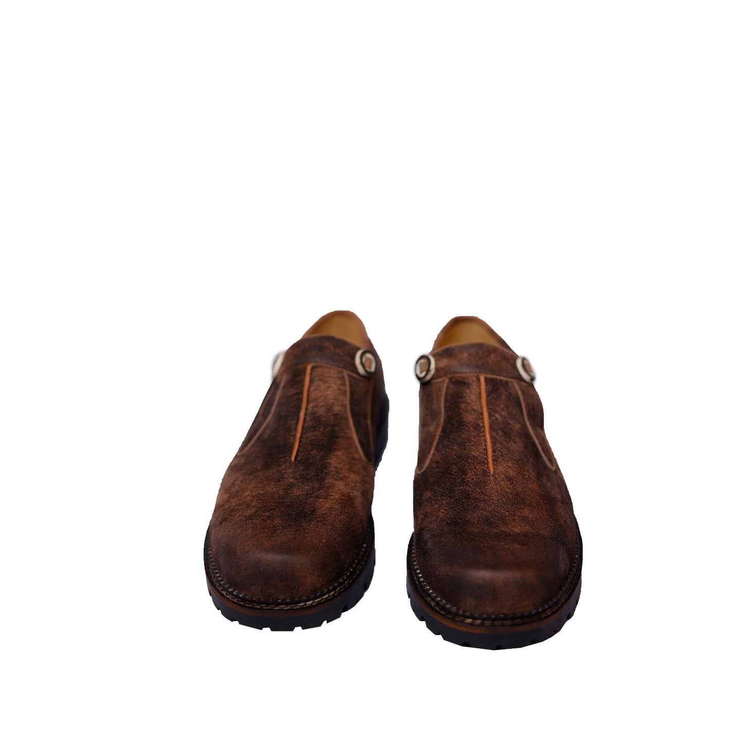 Premium Brown Leather Casual Sneakers