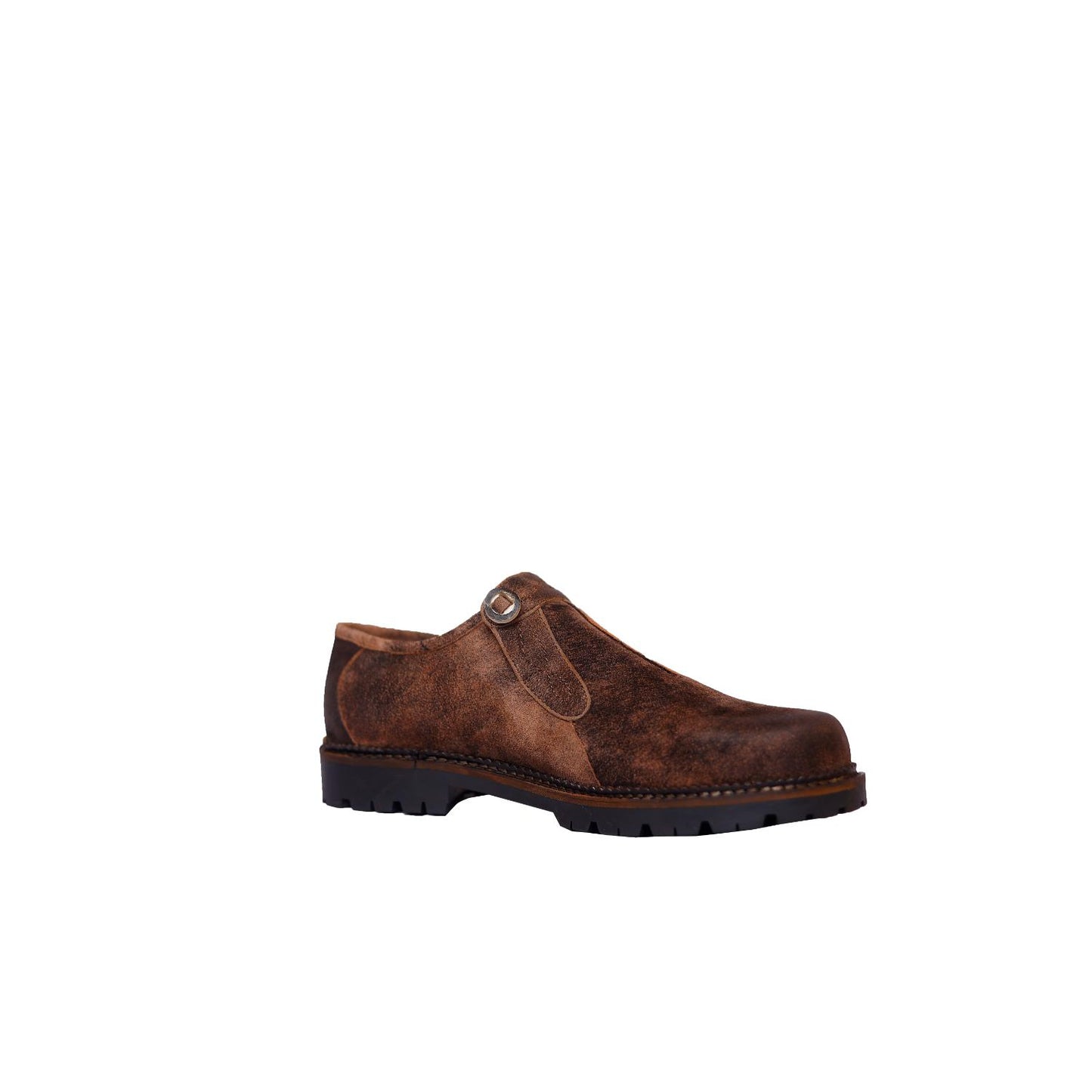 Premium Brown Leather Casual Sneakers