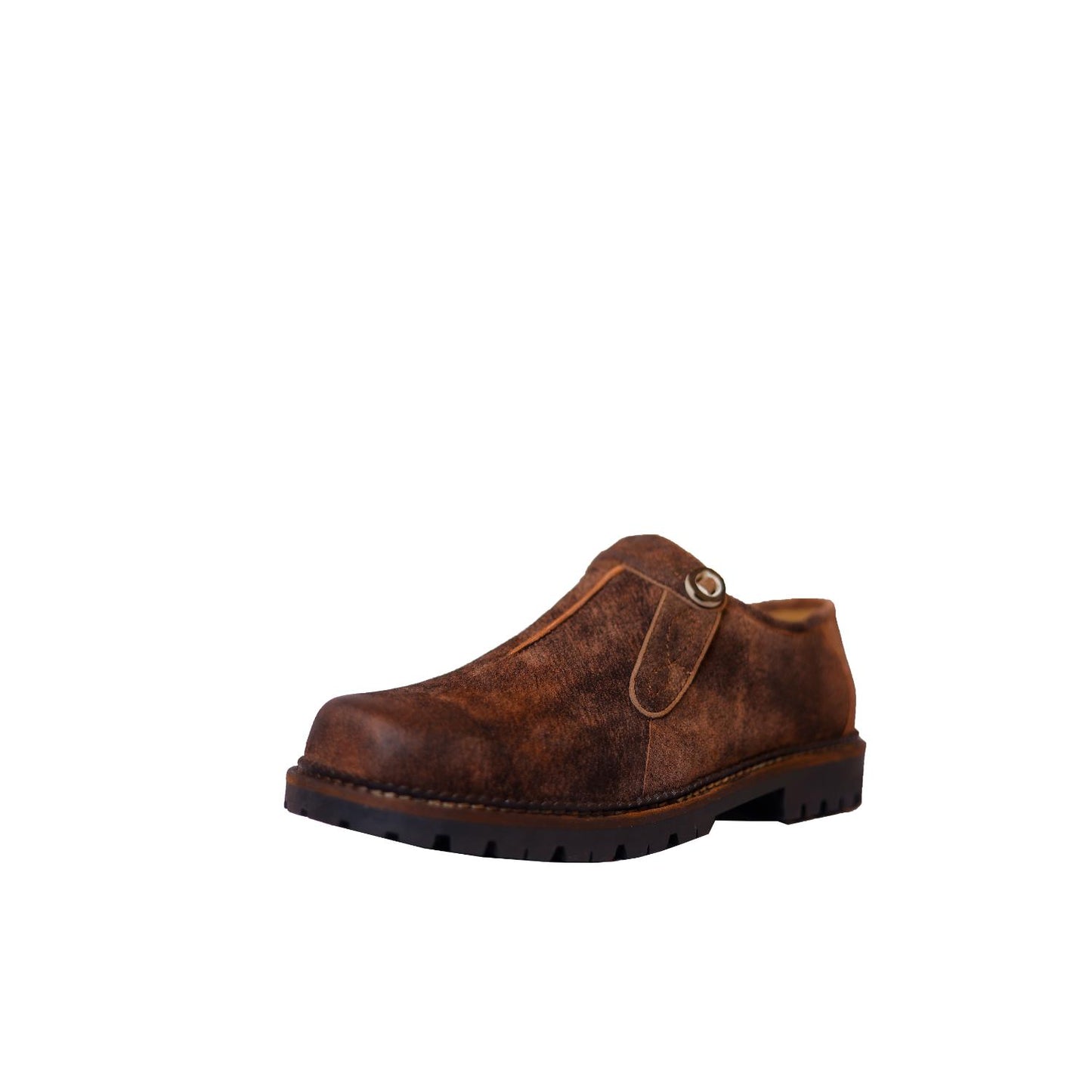 Premium Brown Leather Casual Sneakers