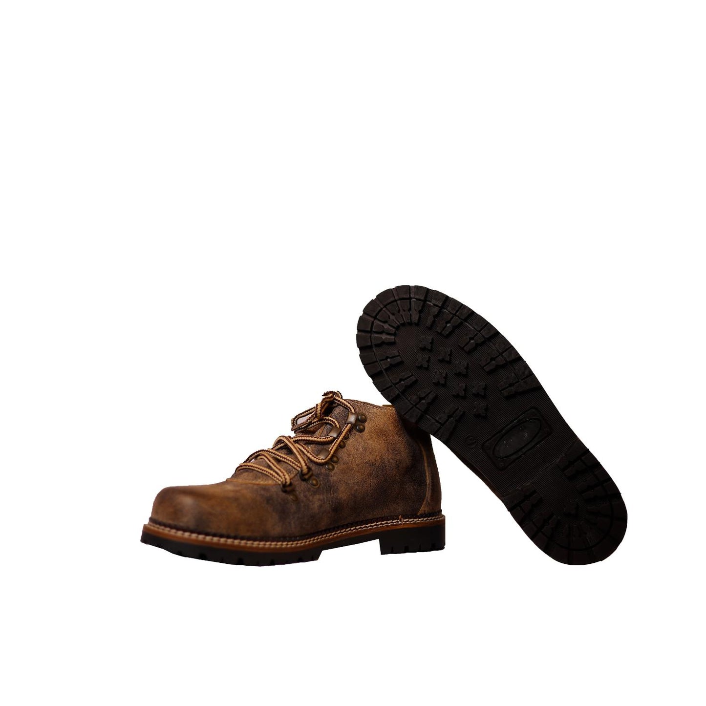 Pure Leather Boots in Classic Tan Brown Finish